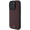 Mercedes nakładka do iPhone 16 Pro Max 6,9&quot; MEHMP16X23RBARR Hardcase Textured And Plain Leather MagSafe czerwona