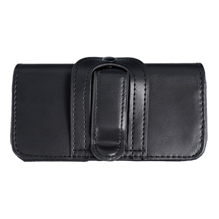 Uniwersalna Kabura Classic 100A - do (Sony Xperia J/ST26I/Iphone 5/5S/5SE/5C) pozioma czarny