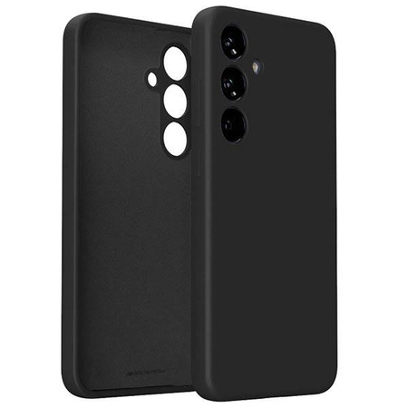 Mercury Silicone Case Samsung S23 FE 5G BLACK / CZARNY