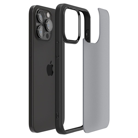 Spigen ULTRA HYBRID IPHONE 15 PRO FROST SCHWARZ