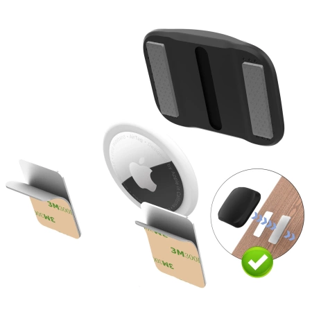 Etui magnetyczne na AirTag - czarne