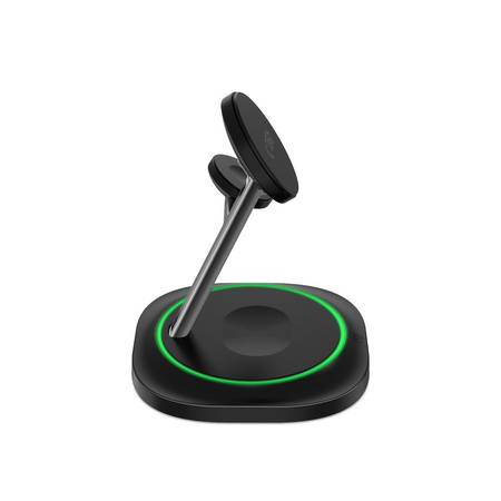 TECH-PROTECT ładowarka indukcyjna QI15W-A46 3w1 MAGNETIC MAGSAFE BLACK