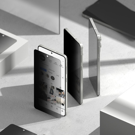SZKŁO HARTOWANE RINGKE EASY SLIDE 2-PACK GALAXY S25 EDGE PRIVACY