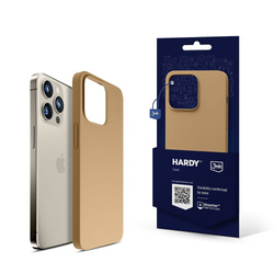 Apple iPhone 15 Pro Max - 3mk Hardy Silicone MagCase Dark Gold