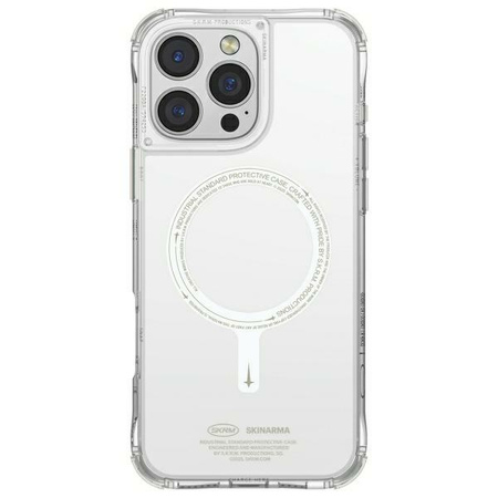 Skinarma etui Saido iPhone 16 Pro Max    6.9" Magnetic Charging zielony/green (niteglow)