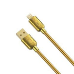 XO kabel NB216 USB - Lightning 1,0 m 2,4A złoty