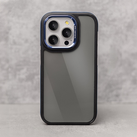 Nakładka Crystal Black do Samsung Galaxy M55 5G niebieska