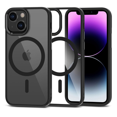 Etui IPHONE 12 MINI / 13 MINI Tech-Protect Magmat MagSafe transparentne czarne