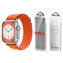Yesido WB24 Pasek Sportowy Apple Watch Loop 42/44/45 ORANGE/POMARAŃCZOWY