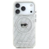 Etui Karl Lagerfeld IML Karl Head Logo MagSafe na iPhone 17 Pro - szare