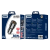 JELLICO Kfz-Ladegerät F9 36W 2xUSB QC3.0 schwarz