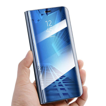 Etui Smart Clear View do Huawei P30 Pro niebieski