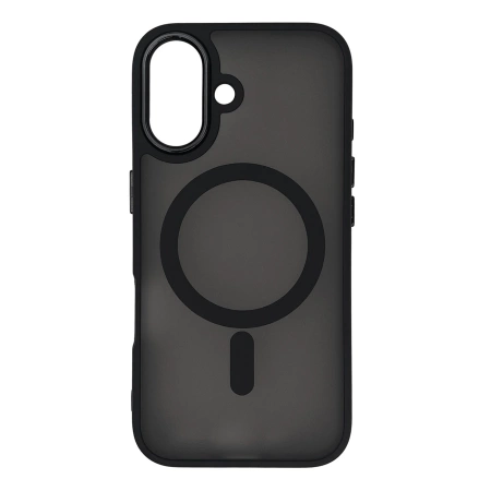 Etui Fashion Case kompatybilne z MagSafe na Samsung Galaxy A17 - matowe czarne