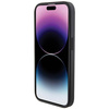 BMW Grip Stand Smooth & Carbon case for iPhone 15 Pro - black