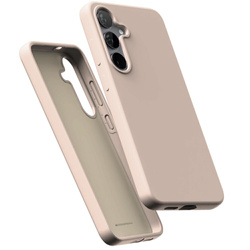 Etui Mercury Pure Magsafe Silicone do    Samsung Galaxy S25 piaskowy