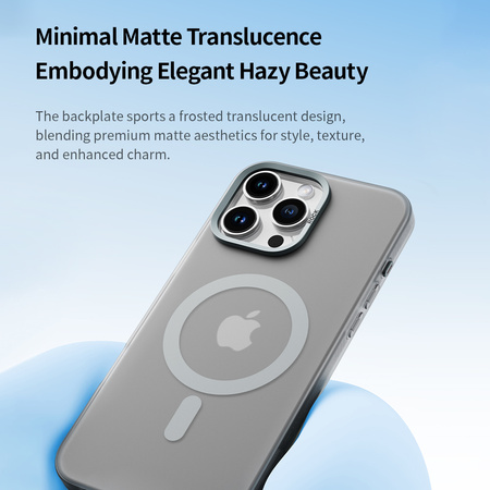 Rock Etui Matte Series Magnetic do Iphone 16 Pro Max czarne