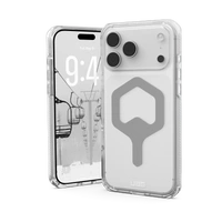 UAG Plyo MagSafe Case for iPhone 17 Pro Max - Clear Silver