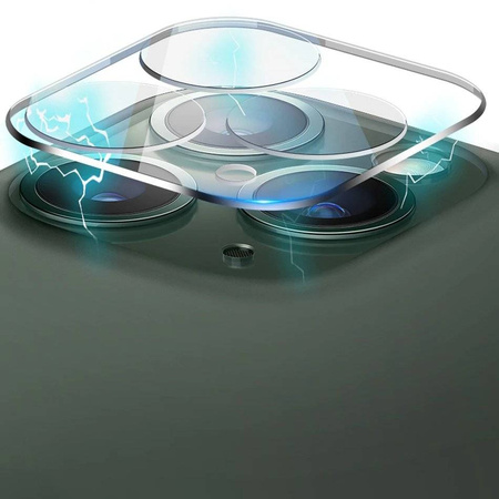 Wozinsky Full Camera Glass szkło hartowane 9H na cały aparat kamerę iPhone 12 Pro