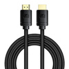 Kabel HDMI 2.1 Baseus High Definition Series, 8K 60Hz, 3D, HDR, 48Gbps, 2m (czarny)