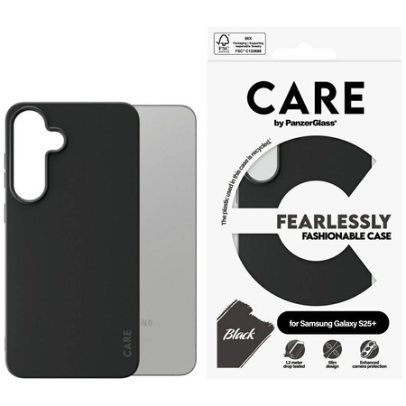 CARE by PanzerGlass Fashion Hülle für Samsung Galaxy S25+ – Schwarz
