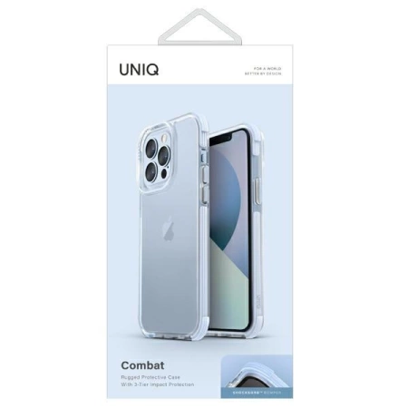 UNIQ etui Combat iPhone 13 Pro / 13 6,1" niebieski/arctic blue