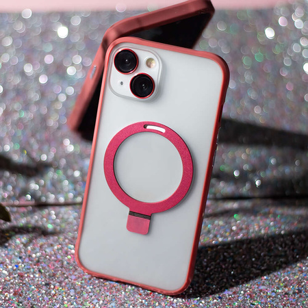 Nakładka Mag Ring do iPhone 15 6,1" czerwony
