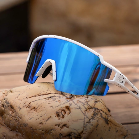 Rockbros Kinder-Fahrradbrille, polarisiert, UV-Schutz, Grau