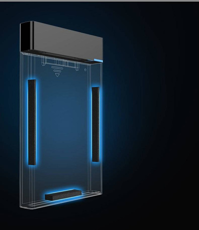 Ugreen kieszeń na dysk HDD SSD obudowa dysku SATA 2,5'' USB 3.0 czarny (30847)
