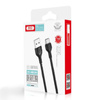 XO kabel NB200 USB - USB-C 1,0m 2.1A czarny