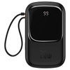Powerbank Baseus Qpow PRO with cable, 20000mAh, 20W (Black)