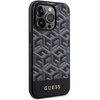Guess GUHMP14LHGCFSEK iPhone 14 Pro 6.1" schwarz/schwarz Hardcase GCube Stripes MagSafe