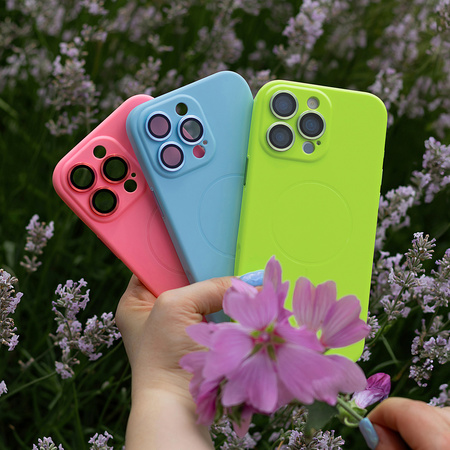 Nakładka Ultra Trendy Vivid Thin Mag do iPhone 15 Pro 6,1" zielona