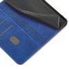 Magnet Fancy Case für Samsung Galaxy S23 Ultra Cover mit Flip Wallet Stand Blau