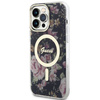Guess GUHMP14XHCFWSK iPhone 14 Pro Max 6,7&quot; schwarz/schwarz Hardcase Flower MagSafe