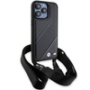 BMW M Edition Carbon Stripe &amp; Strap Hülle für iPhone 15 Pro – Schwarz