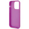 Guess Disco Metal Script case for iPhone 15 Pro - pink