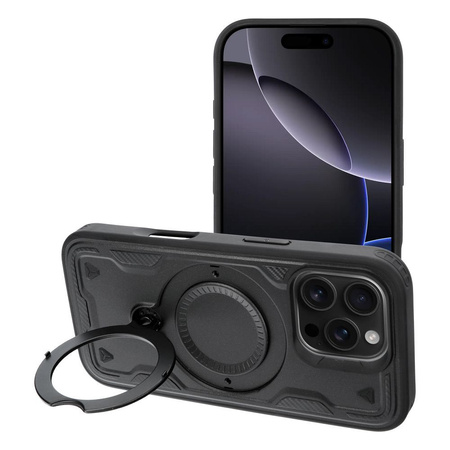 Futerał FROST ARMOR do IPHONE 16 Plus czarny