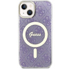 Guess GUHMP14MH4STU iPhone 14 Plus 6.7" purple/purple hardcase 4G MagSafe