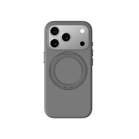 AmazingThing Cloudie iPhone 17 Pro Case with Stand - Gray