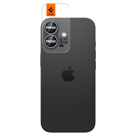 OSŁONA APARATU SPIGEN OPTIK PRO GLAS.TR ”EZ FIT” CAMERA PROTECTOR 2-PACK IPHONE 16 / 16 PLUS / 17 BLUE