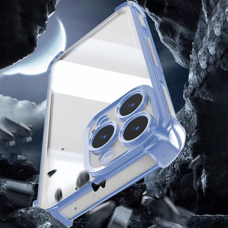 Nakładka Anti Shock Chrome do iPhone 16e niebieska