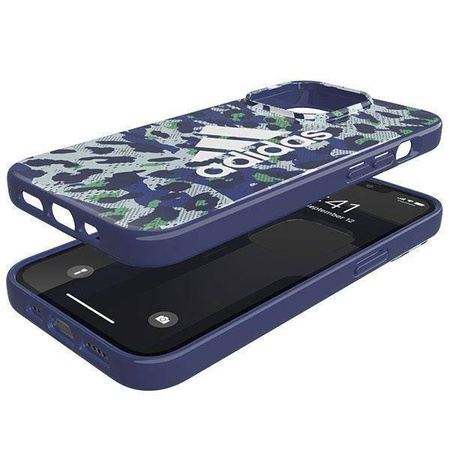 Adidas OR Snap Case Leopard iPhone 13/13 Pro 6,1" blau/blau 47260