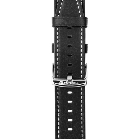 Pasek do Samsung Galaxy Watch Forcell F-Design FS21 skóra ekologiczna 22 mm czarny