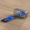 Dudao Y17 Bluetooth-Uhr/Lautsprecher – Silber