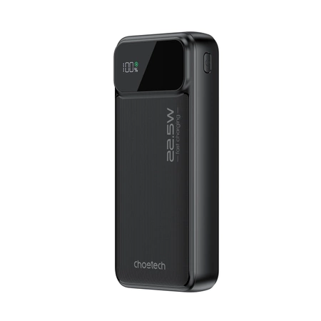 Choetech B729 Powerbank 20000 mAh 22,5 W PD USB-A / USB-C – schwarz