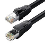 Kabel sieciowy UGREEN Ethernet RJ45, Cat.8, S/FTP, 5m (czarny)