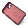 Magic Shield Case case for iPhone 14 Plus elastic armored case in burgundy