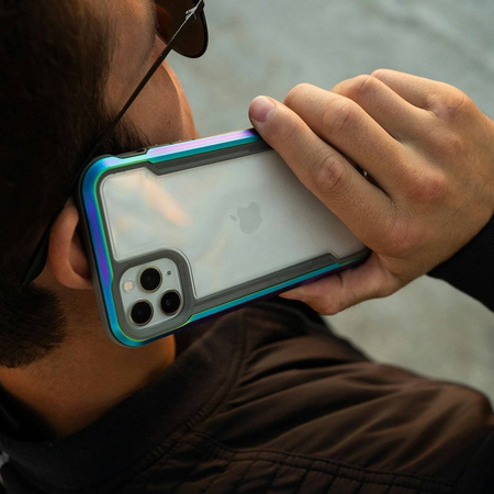 Raptic X-Doria Shield Case iPhone 14 Pro Max gepanzerte Hülle schwarz