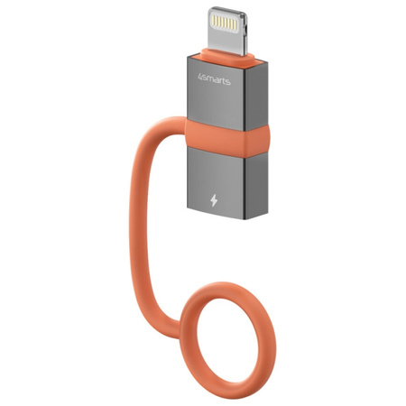 Adapter 4smarts USB-C do Lightning PD    27W szary 2szt