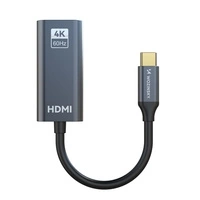 Wozinsky WACH-01 USB-C - HDMI 4K 60Hz Adapter - Schwarz